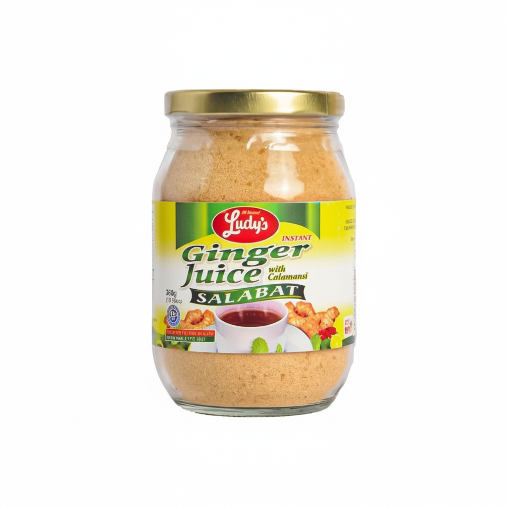 Jar of Lady's Ginger Juice with Calamansi